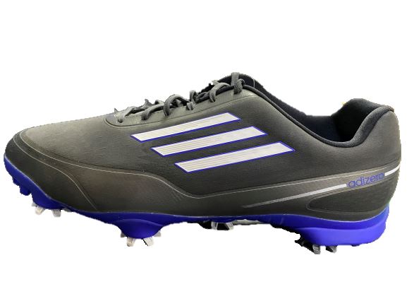 ADIZERO Q44624男款釘鞋 灰紫adizero prime WD