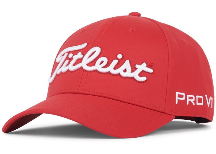 Titleist Cap TH22ATPGC-61 ,紅底白字 帽子