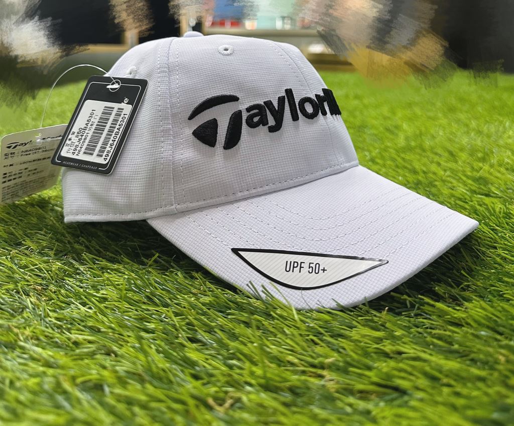 Taylor made高爾夫球帽(白色)