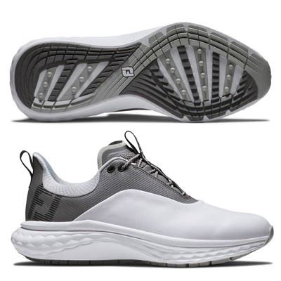 FOOTJOY 57032 兩用男鞋 白灰